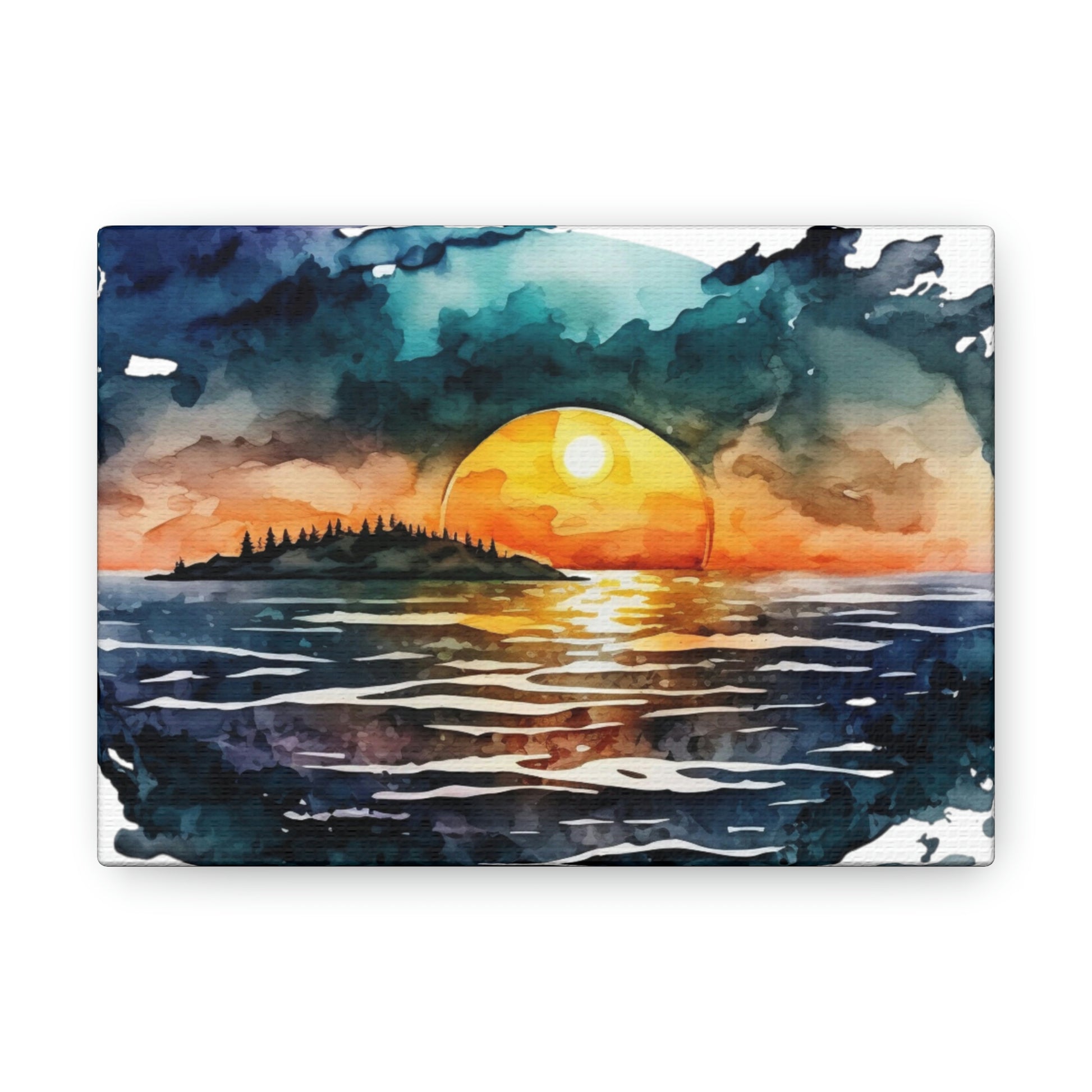 "Sunset At The Lake" Wall Art - Weave Got Gifts - Unique Gifts You Won’t Find Anywhere Else!