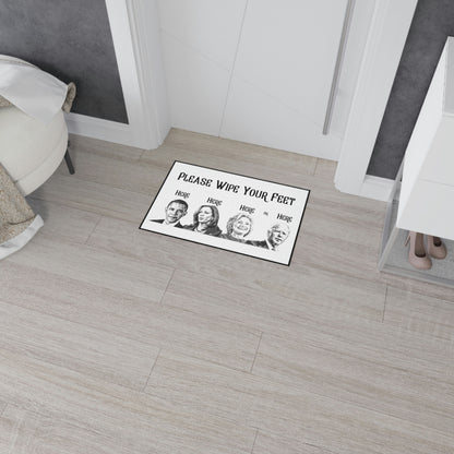 "Please Wipe Your Feet HERE" Funny Door Mat - Weave Got Gifts - Unique Gifts You Won’t Find Anywhere Else!