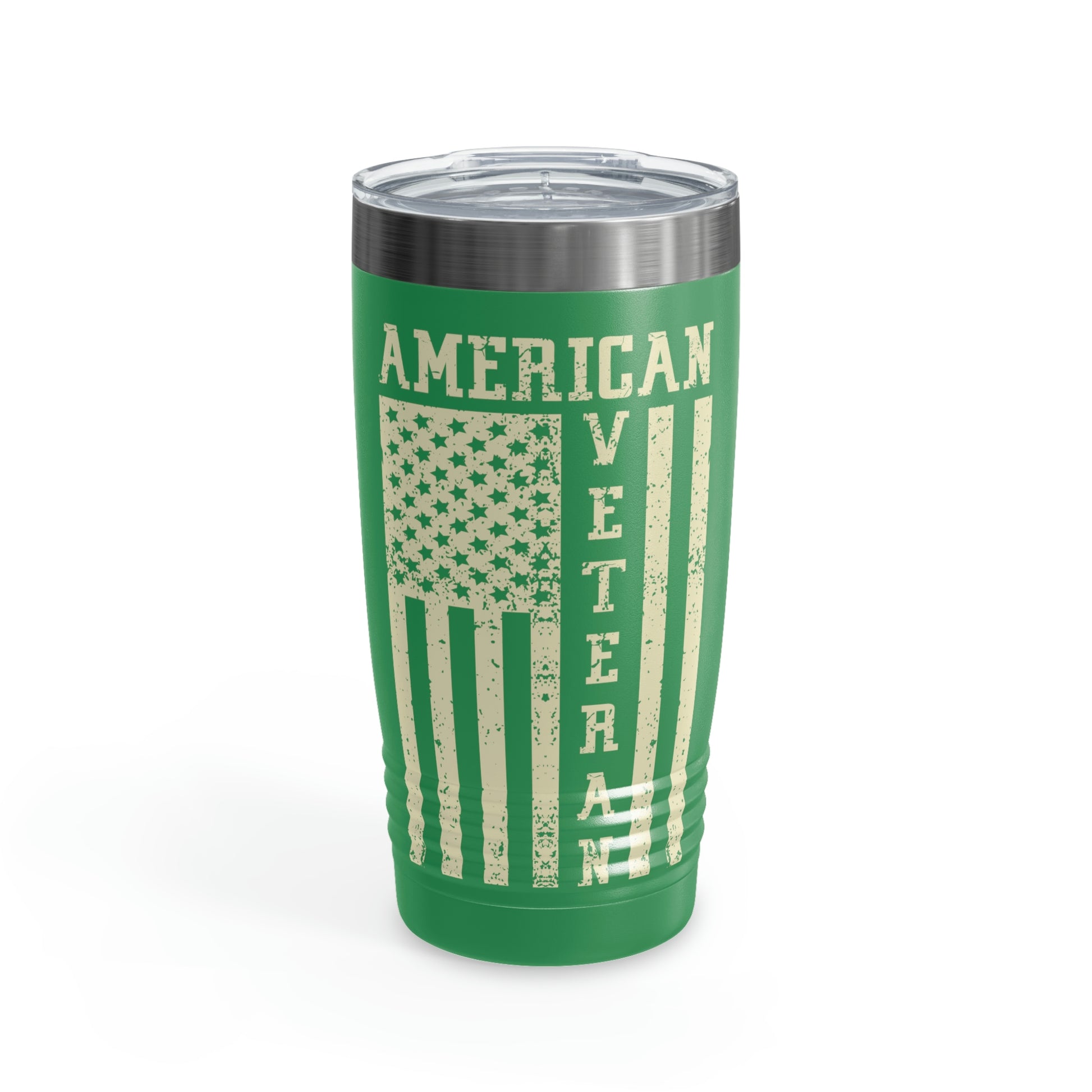 "American Veteran" Tumbler, 20oz - Weave Got Gifts - Unique Gifts You Won’t Find Anywhere Else!
