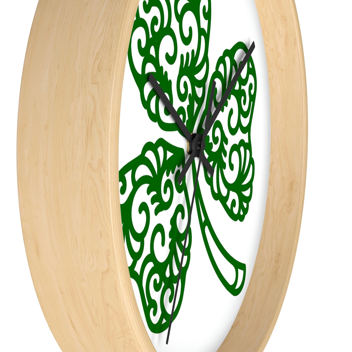 “Lucky Shamrock” Clock - Weave Got Gifts - Unique Gifts You Won’t Find Anywhere Else!