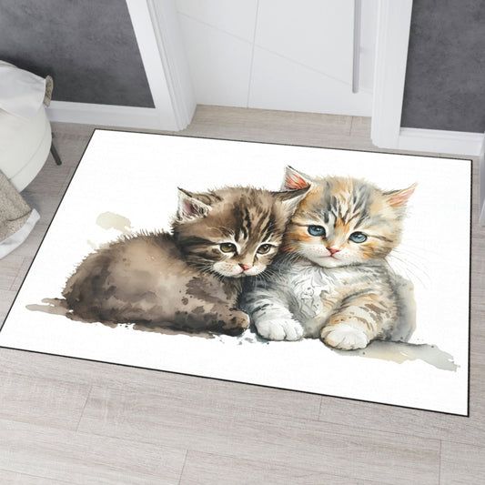 "Two Adorable Kittens" Door Mat - Weave Got Gifts - Unique Gifts You Won’t Find Anywhere Else!
