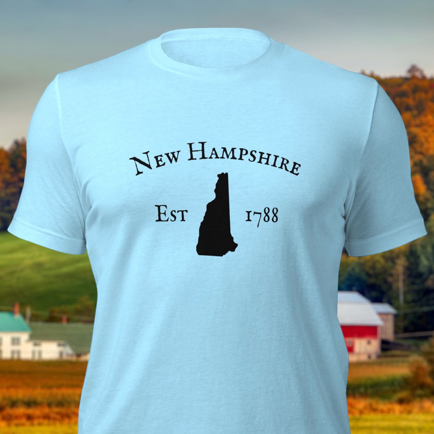 "New Hampshire Established In 1788" T-shirt - Weave Got Gifts - Unique Gifts You Won’t Find Anywhere Else!