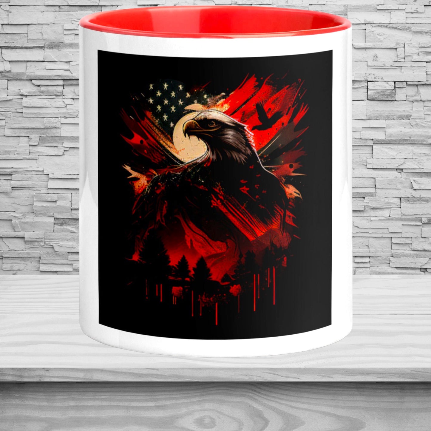 "USA Eagle" Coffee Cup - Weave Got Gifts - Unique Gifts You Won’t Find Anywhere Else!