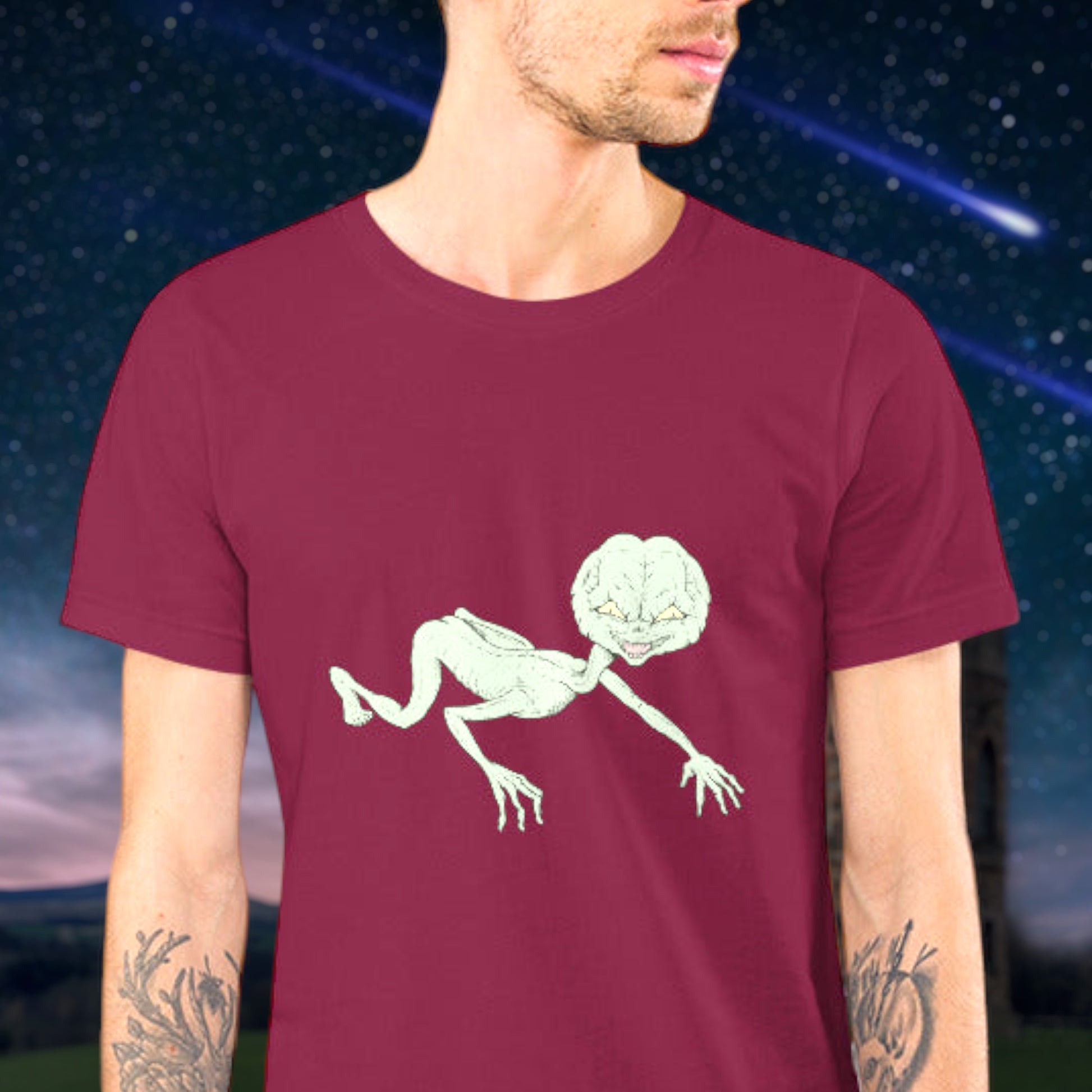 "Creepy Crawling Alien Sloth" T-Shirt - Weave Got Gifts - Unique Gifts You Won’t Find Anywhere Else!