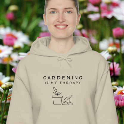 "Gardening Is My Therapy" Hoodie - Weave Got Gifts - Unique Gifts You Won’t Find Anywhere Else!