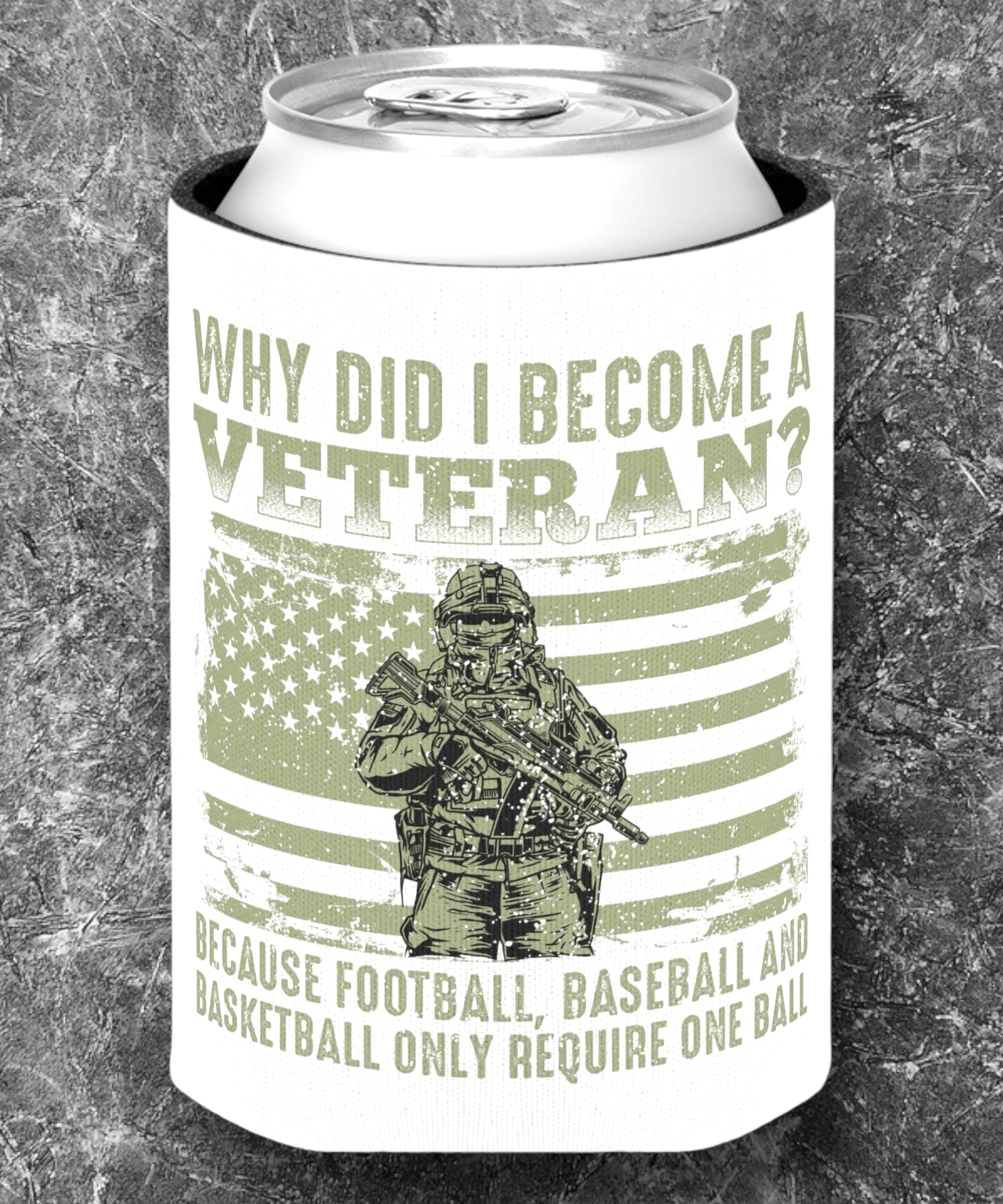 "Why Did I Become A Veteran? Can Cooler - Weave Got Gifts - Unique Gifts You Won’t Find Anywhere Else!