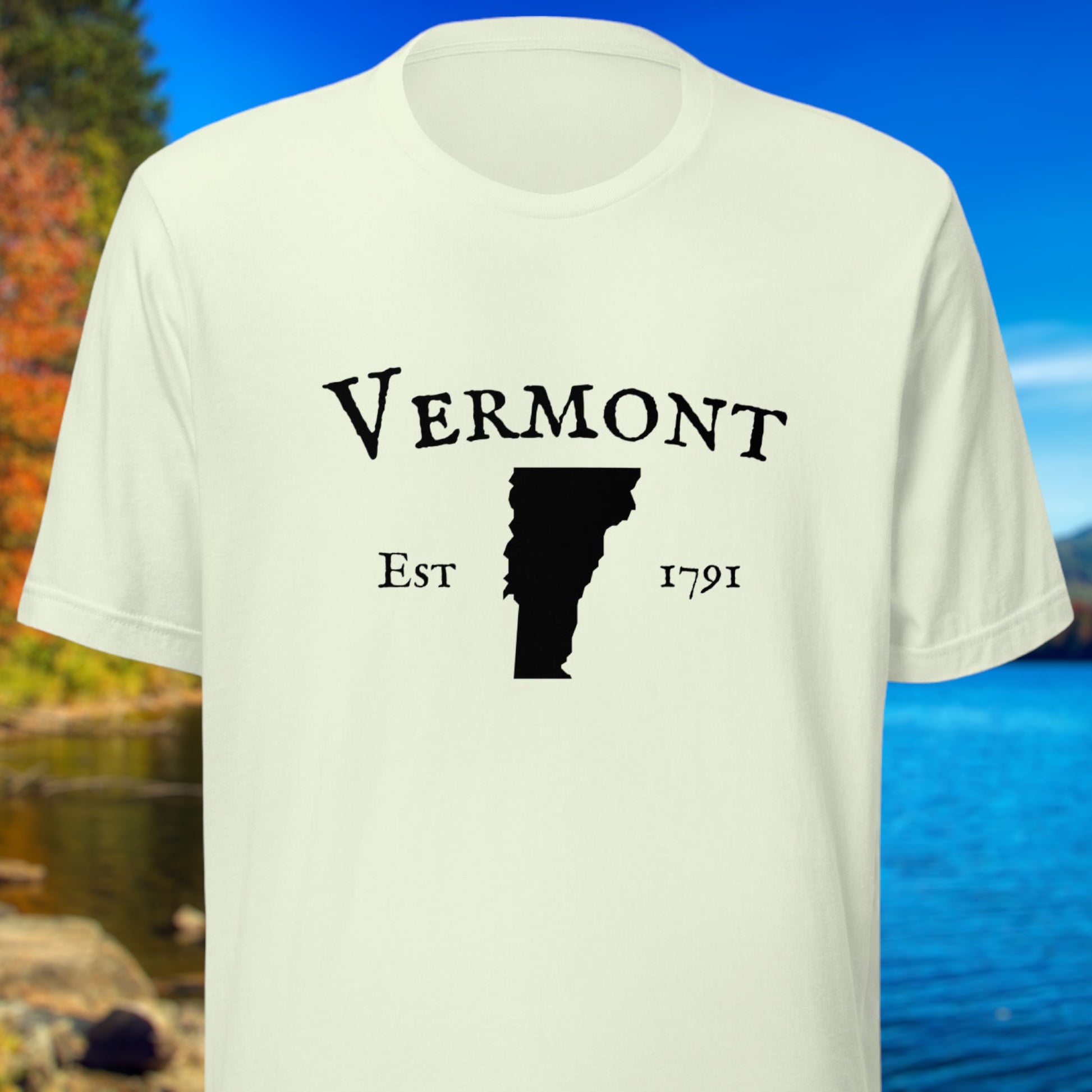 "Vermont Established In 1791" T-Shirt - Weave Got Gifts - Unique Gifts You Won’t Find Anywhere Else!