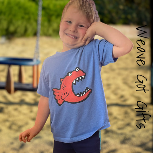 “Weird Piranha Monster Fish” Kids T-Shirt - Weave Got Gifts - Unique Gifts You Won’t Find Anywhere Else!