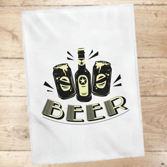 "Retro Beer" Plush Blanket - Weave Got Gifts - Unique Gifts You Won’t Find Anywhere Else!