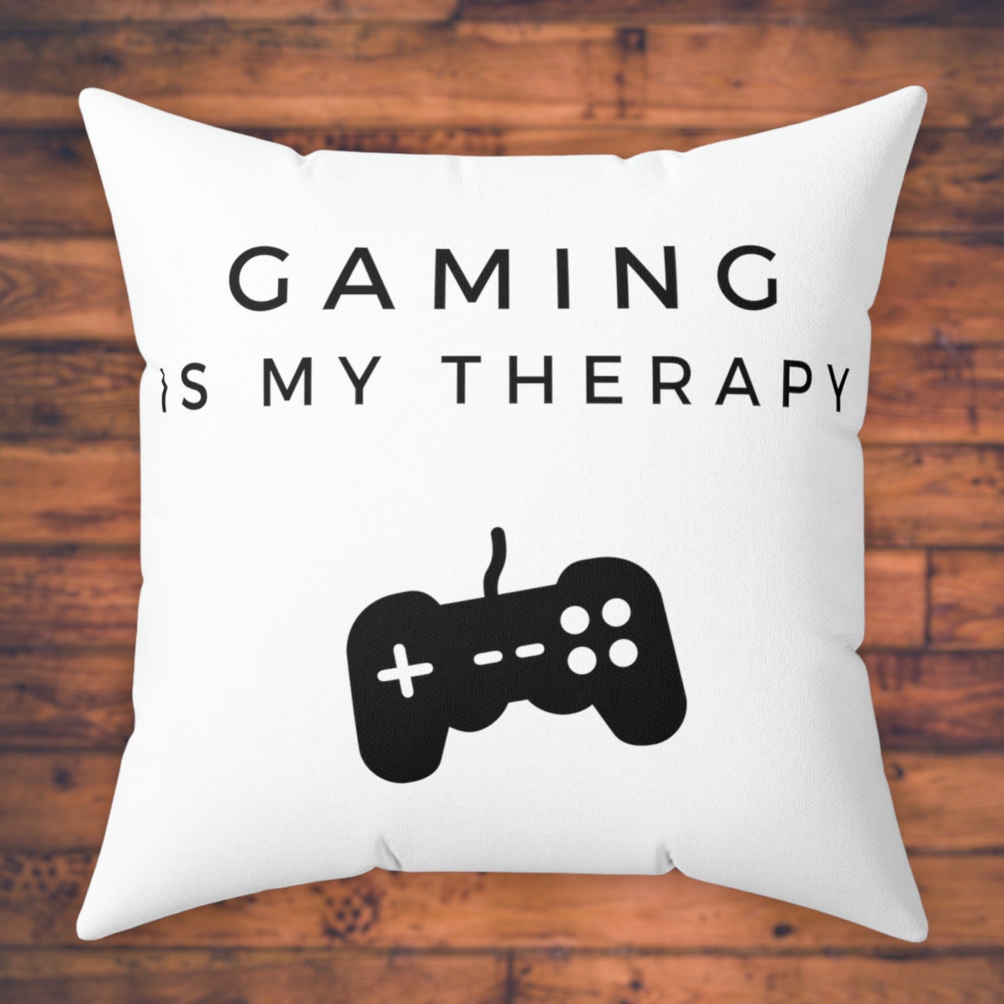 "Gaming Is My Therapy" Throw Pillow - Weave Got Gifts - Unique Gifts You Won’t Find Anywhere Else!