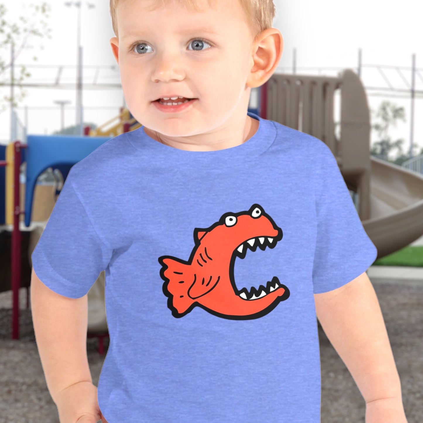 “Weird Piranha Monster Fish” Kids T-Shirt - Weave Got Gifts - Unique Gifts You Won’t Find Anywhere Else!