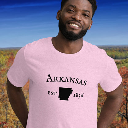"Arkansas Established In 1836" T-Shirt - Weave Got Gifts - Unique Gifts You Won’t Find Anywhere Else!