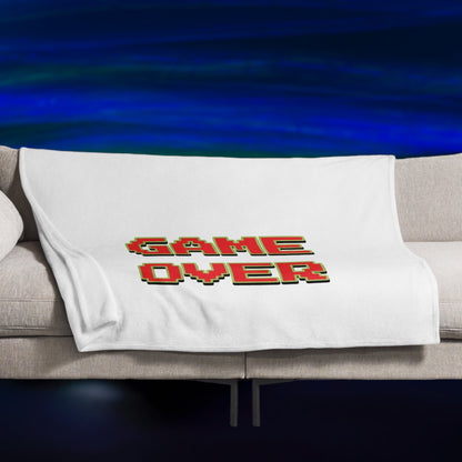 “Game Over” Throw Blanket - Weave Got Gifts - Unique Gifts You Won’t Find Anywhere Else!