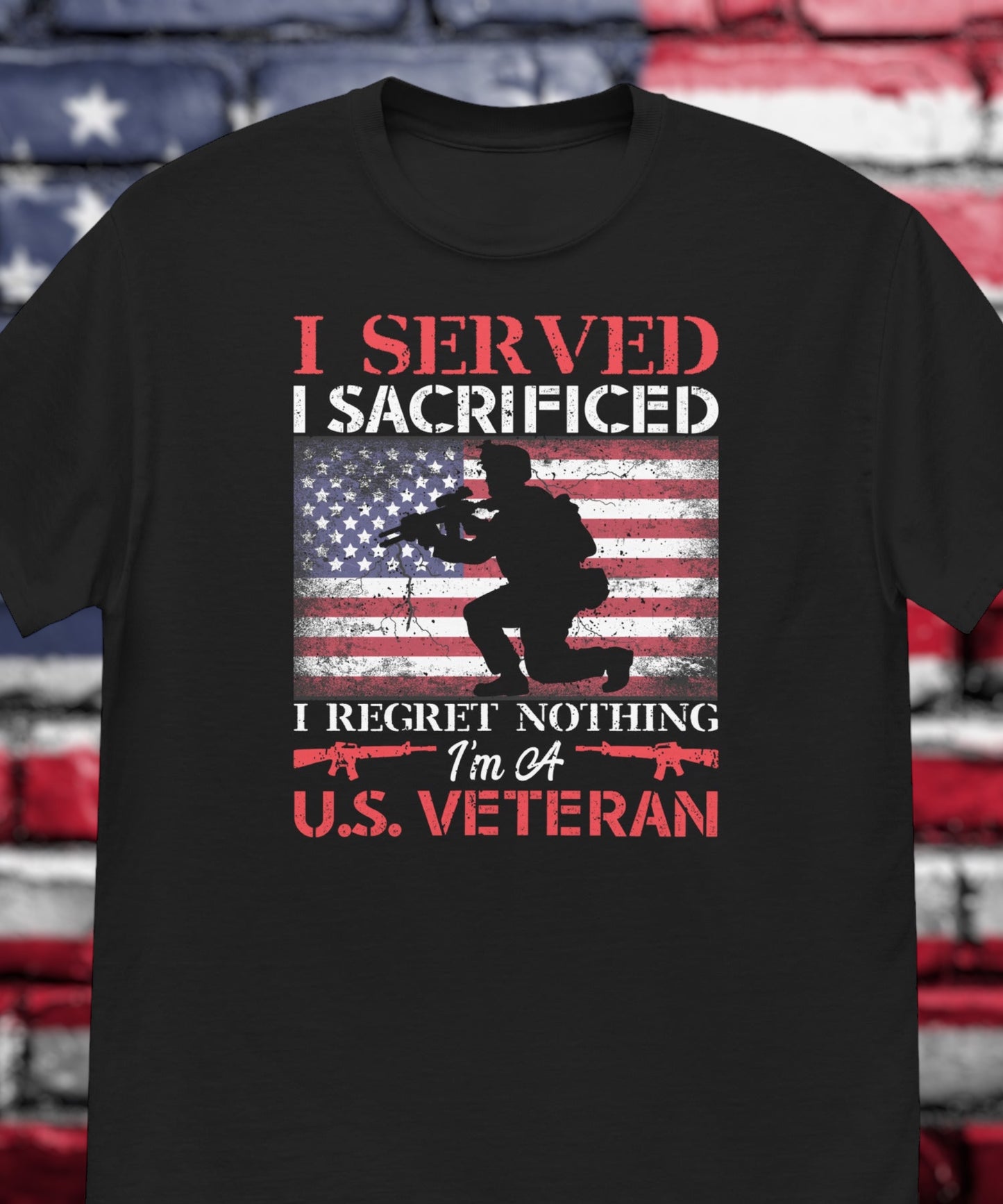 "I Served, US Veteran" T-Shirt - Weave Got Gifts - Unique Gifts You Won’t Find Anywhere Else!
