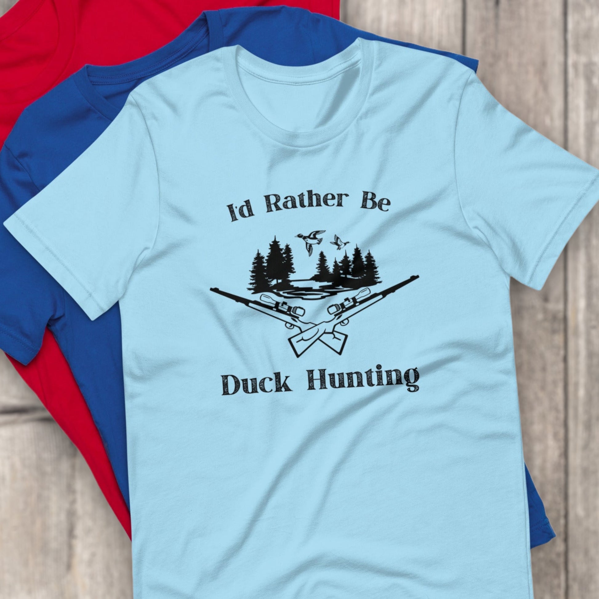 "I'd Rather Be Duck Hunting" T-Shirt - Weave Got Gifts - Unique Gifts You Won’t Find Anywhere Else!