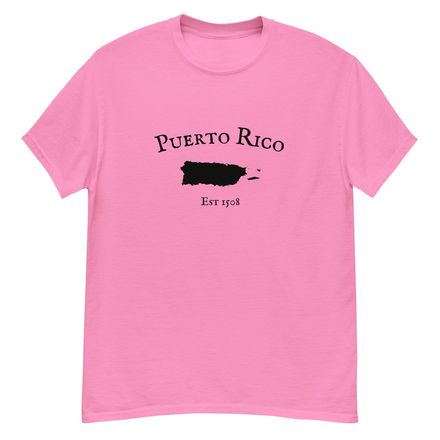 Sustainable fashion choice Puerto Rico men's t-shirt