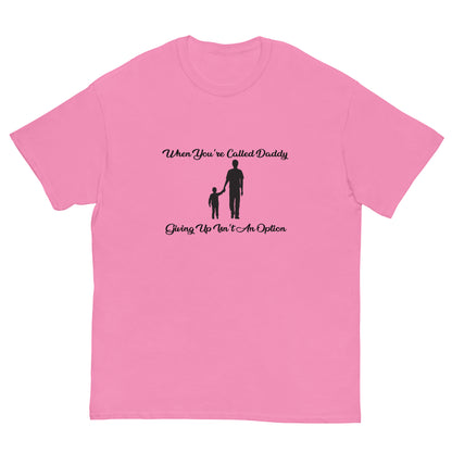 Best dad in the world shirt with motivational design
