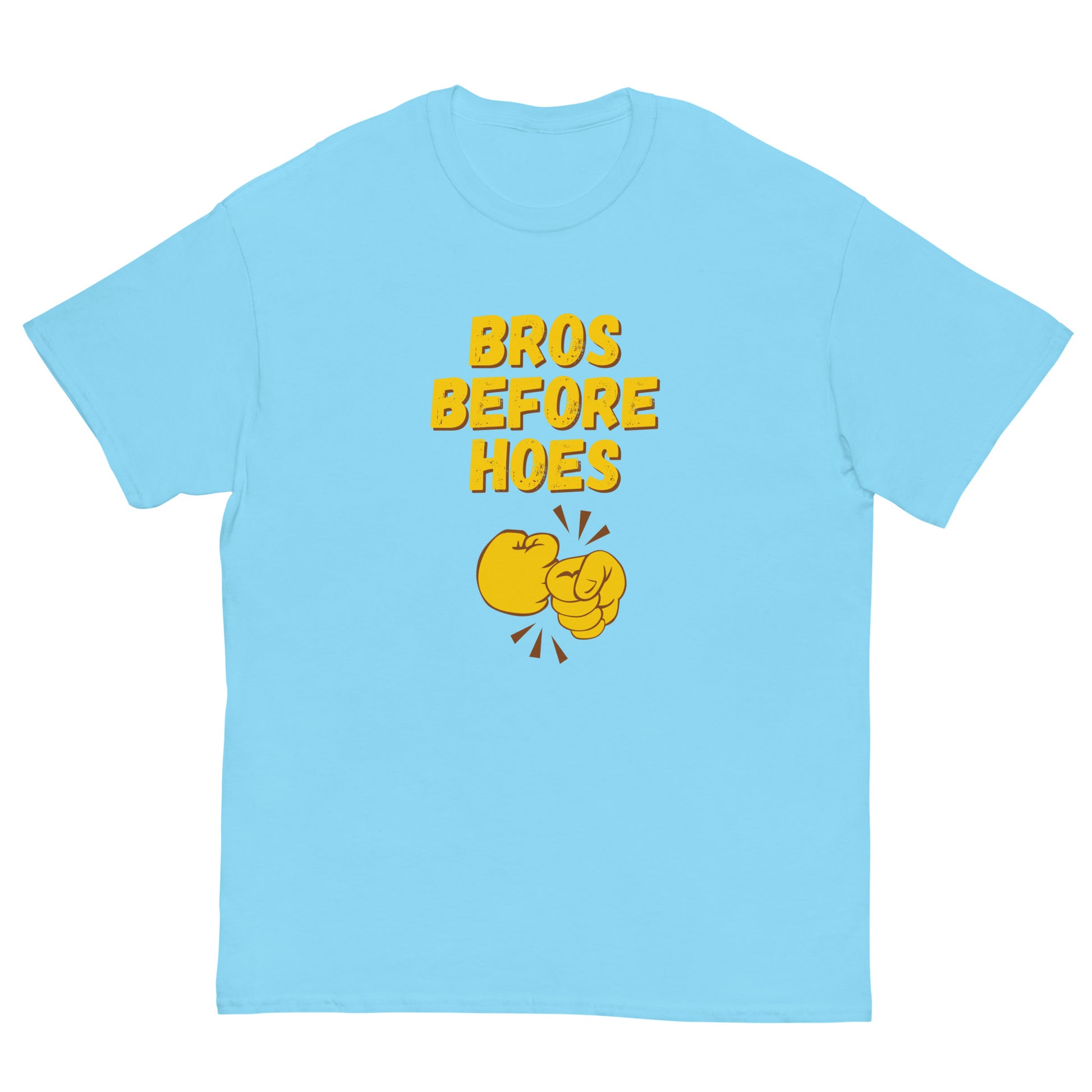 "Bros Before Hoes" Men's T-Shirt - Weave Got Gifts - Unique Gifts You Won’t Find Anywhere Else!