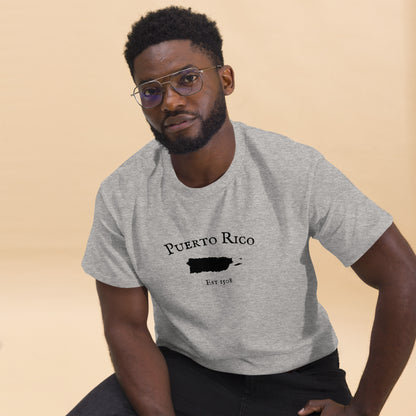 "Puerto Rico Established In 1508" Men’s T-Shirt - Weave Got Gifts - Unique Gifts You Won’t Find Anywhere Else!