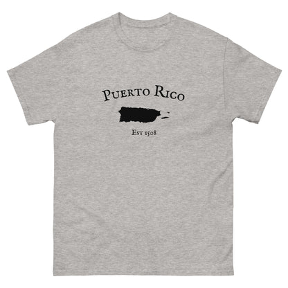 "Puerto Rico Established In 1508" Men’s T-Shirt - Weave Got Gifts - Unique Gifts You Won’t Find Anywhere Else!