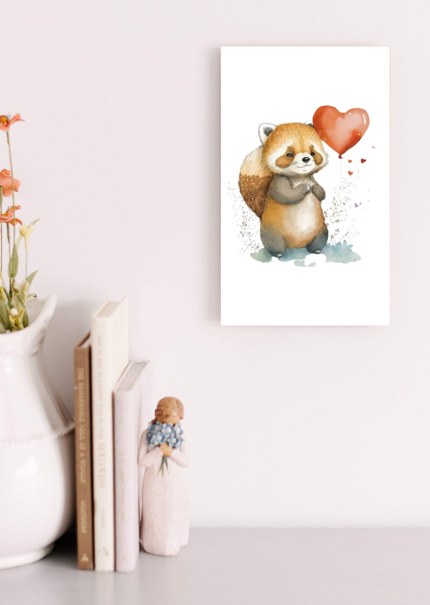 "Playful Delight Animal With Balloon" Kids Wall Art - Weave Got Gifts - Unique Gifts You Won’t Find Anywhere Else!