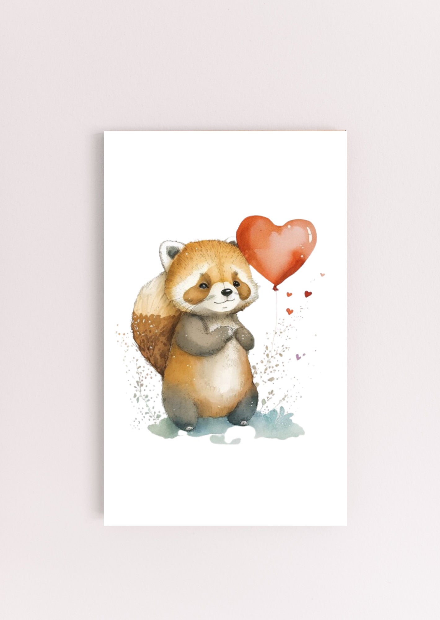 "Playful Delight Animal With Balloon" Kids Wall Art - Weave Got Gifts - Unique Gifts You Won’t Find Anywhere Else!