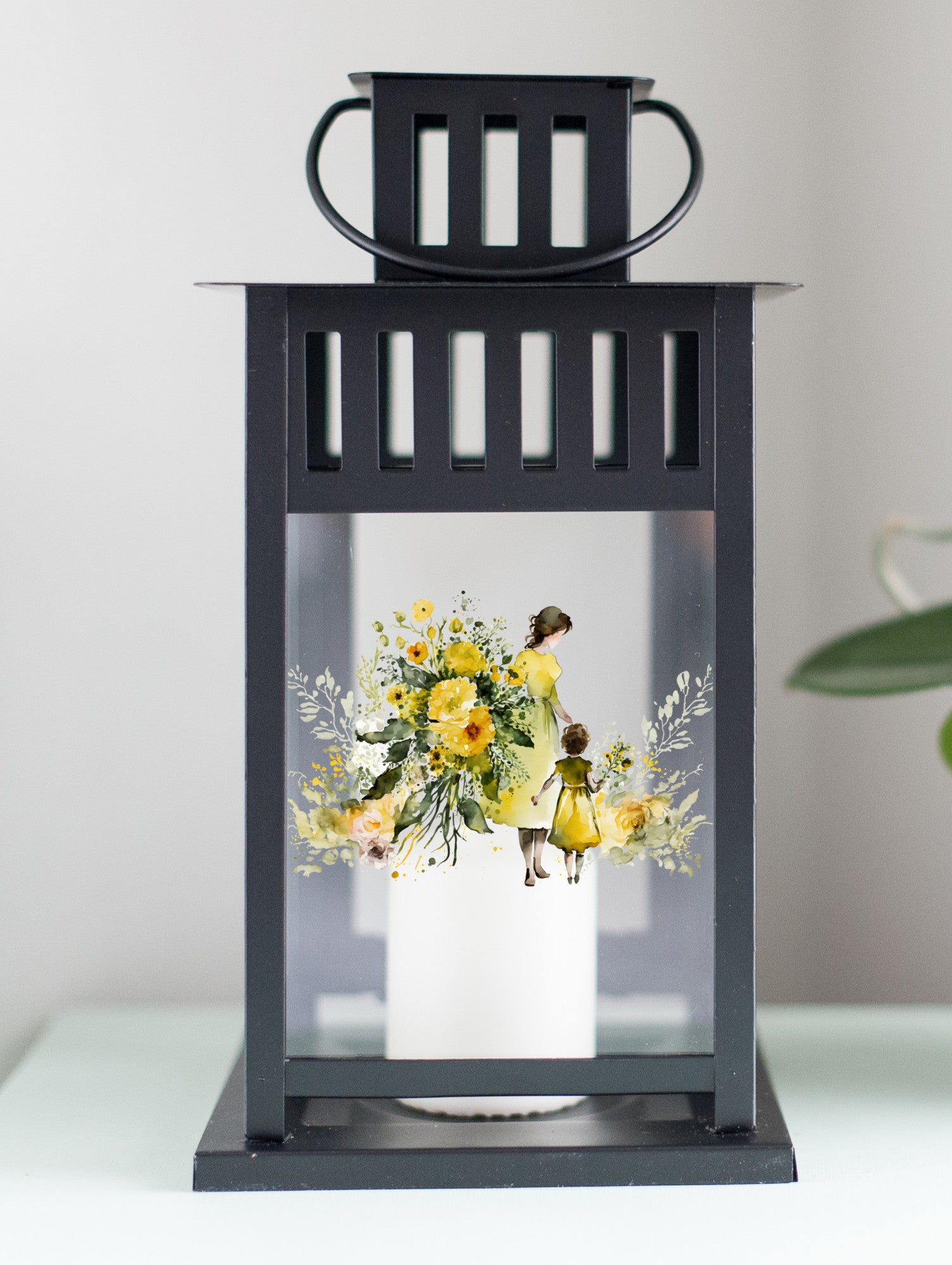 "Mother Daughter Bond" Decorative Lantern - Weave Got Gifts - Unique Gifts You Won’t Find Anywhere Else!