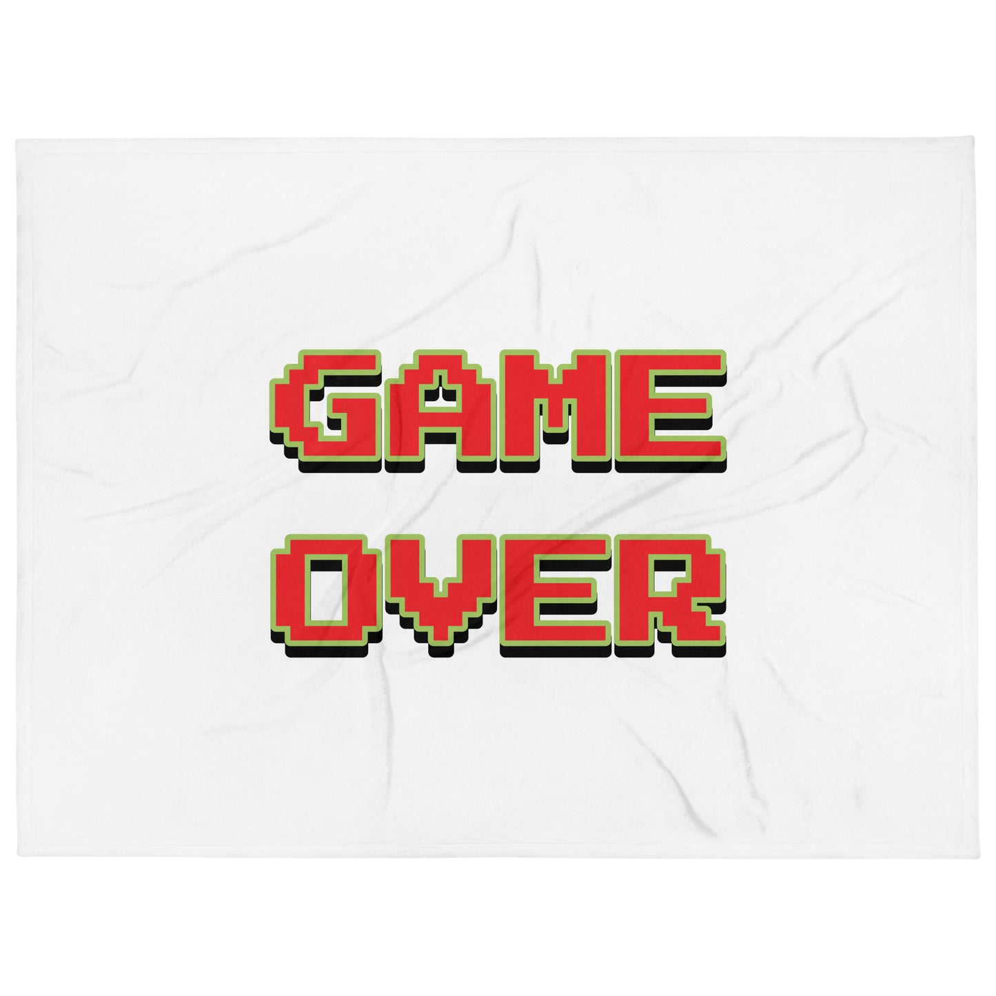 “Game Over” Throw Blanket - Weave Got Gifts - Unique Gifts You Won’t Find Anywhere Else!