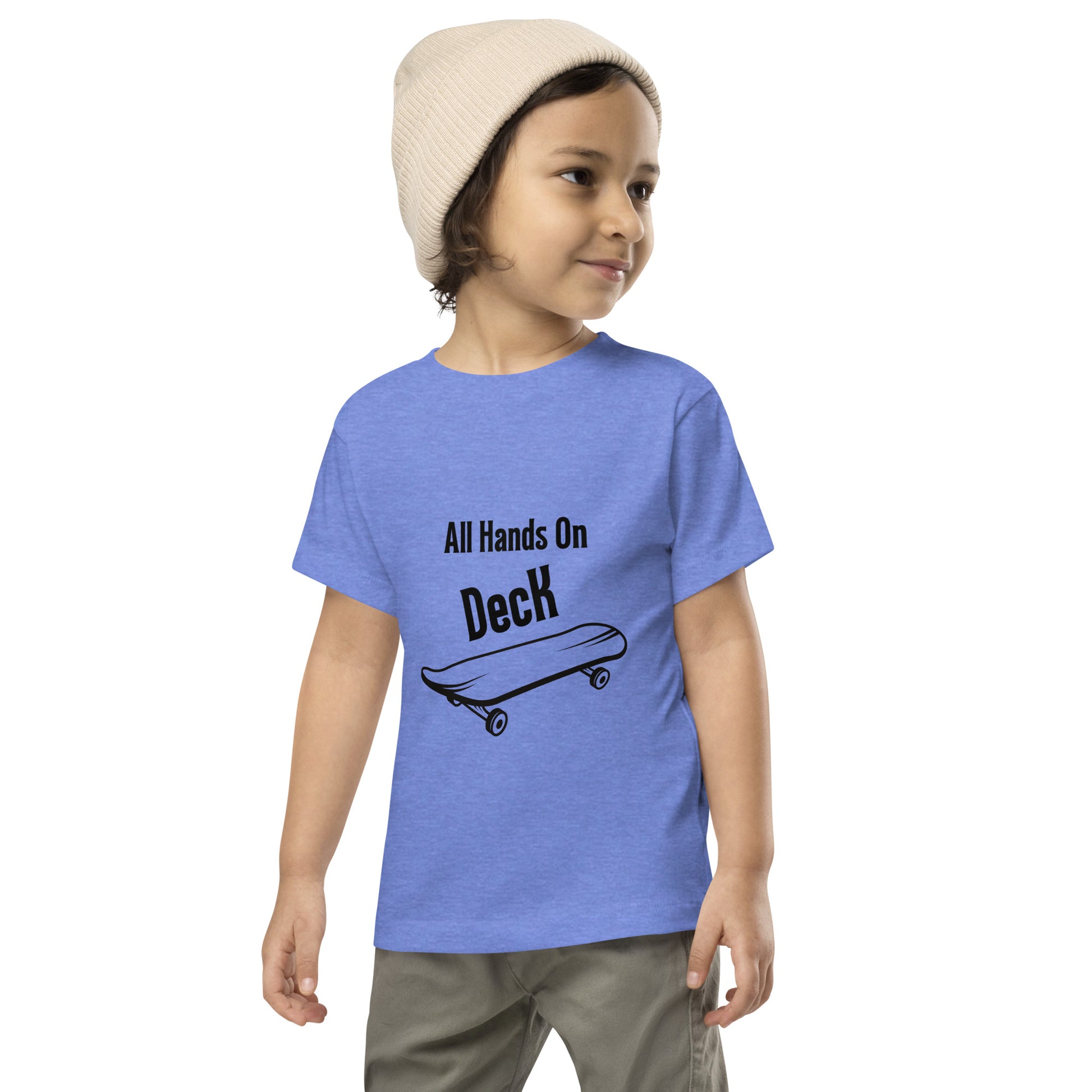 "All Hands On Deck" Kids Skater T-Shirt - Weave Got Gifts - Unique Gifts You Won’t Find Anywhere Else!