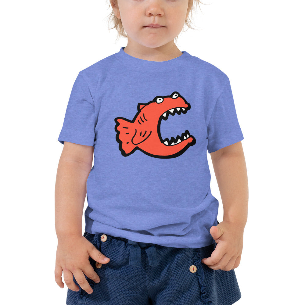 Unique kids piranha tee perfect for adventurous children
