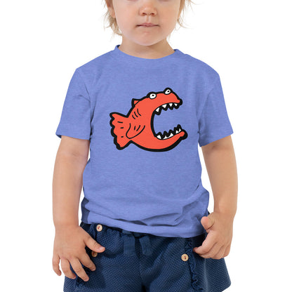 Unique kids piranha tee perfect for adventurous children
