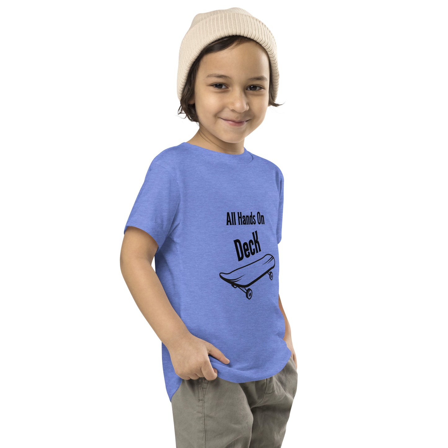 "All Hands On Deck" Kids Skater T-Shirt - Weave Got Gifts - Unique Gifts You Won’t Find Anywhere Else!