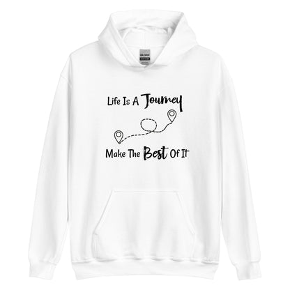Uplifting hoodie for those who love adventure and inspiration
