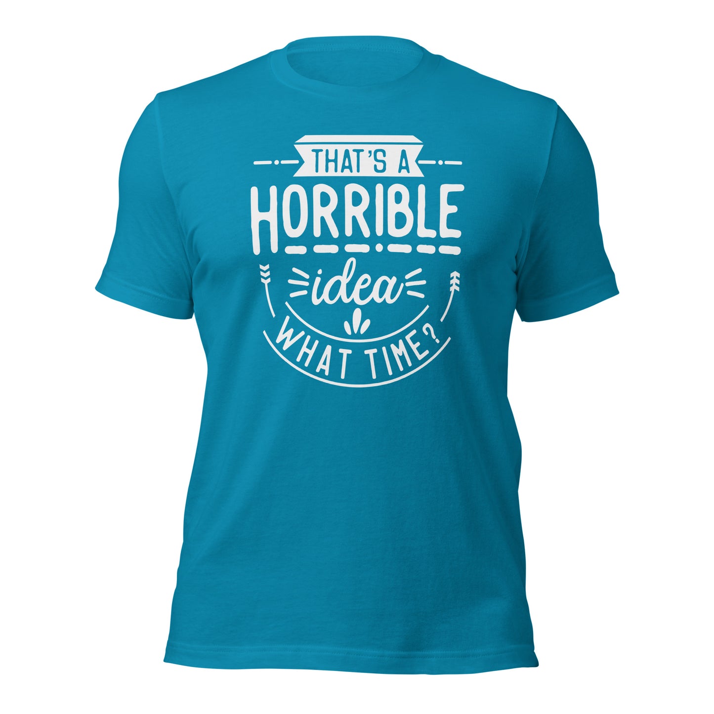 Comfortable humor t-shirt for casual outings and parties
