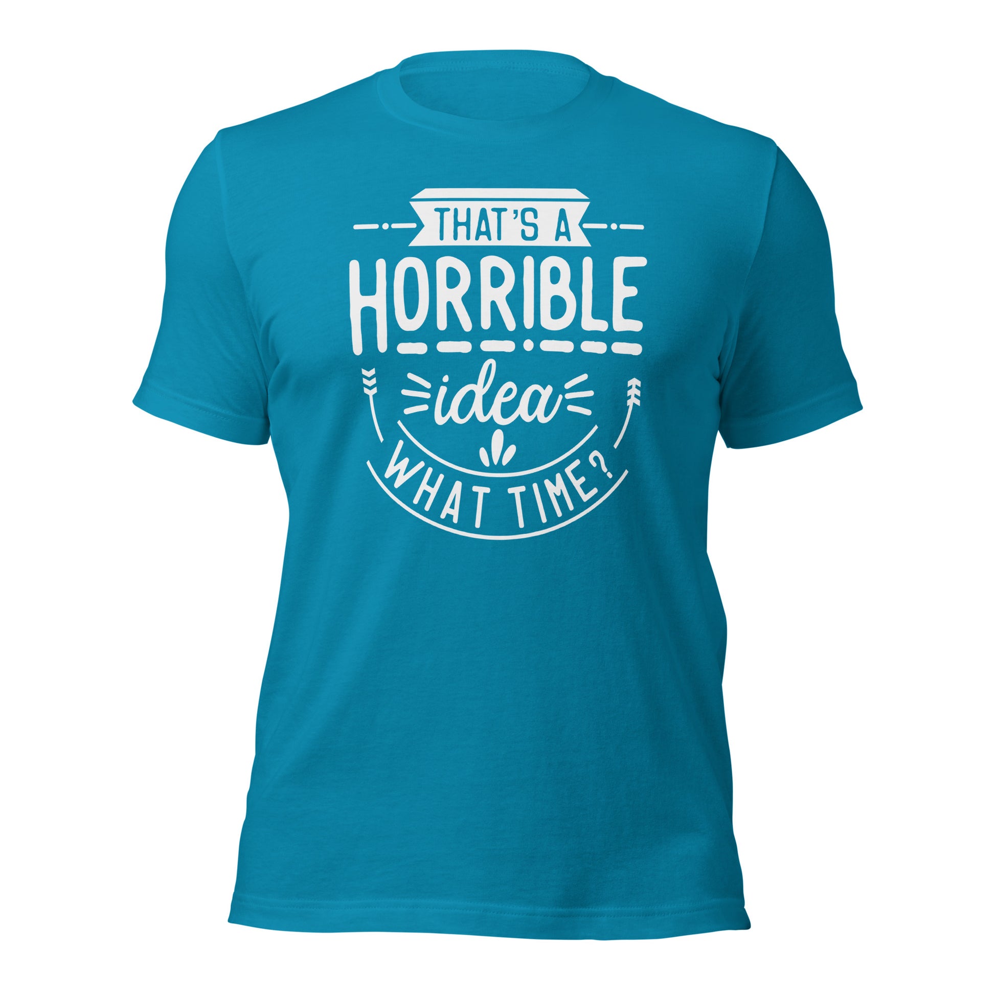 Comfortable humor t-shirt for casual outings and parties
