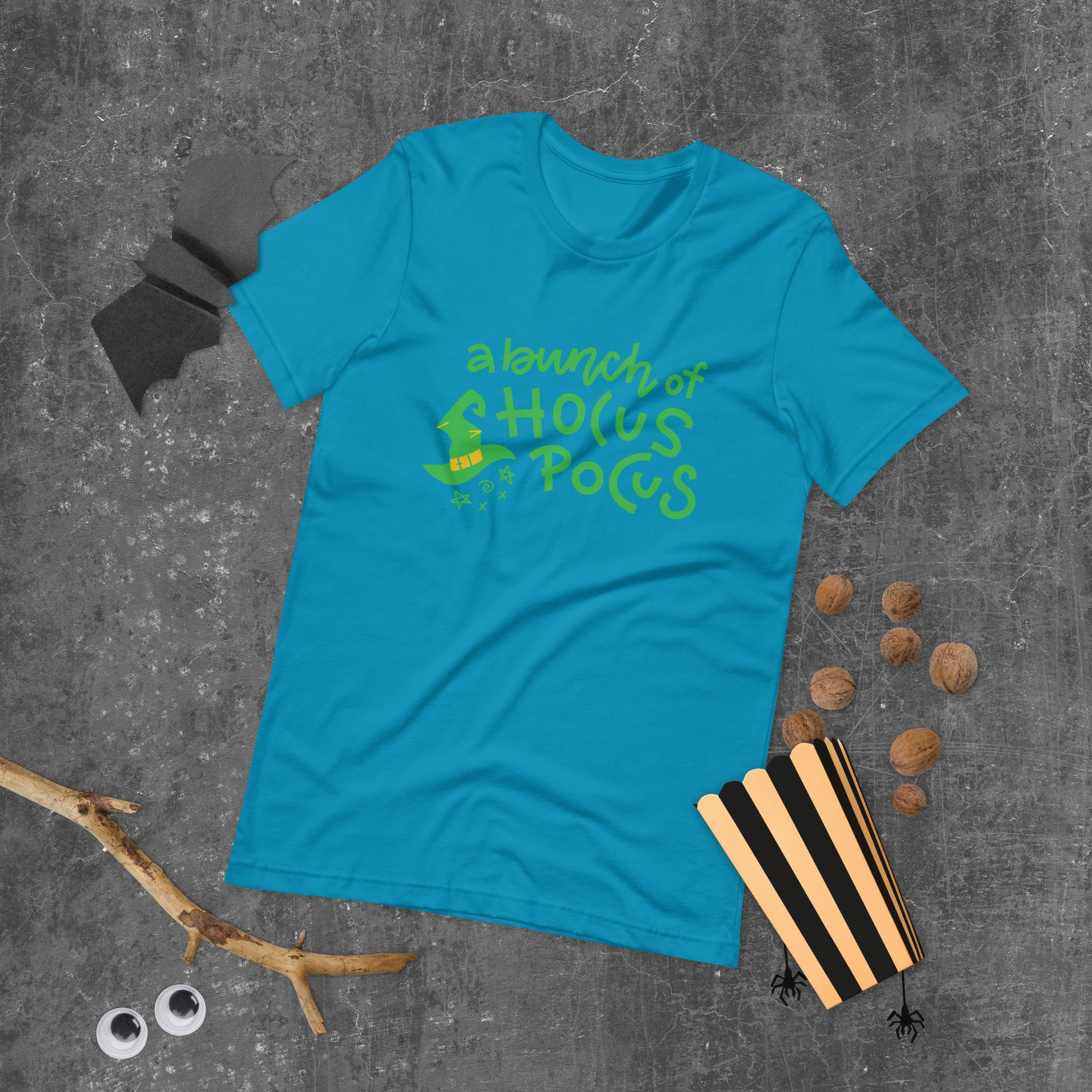 Playful hocus pocus t-shirt for Halloween enthusiasts
