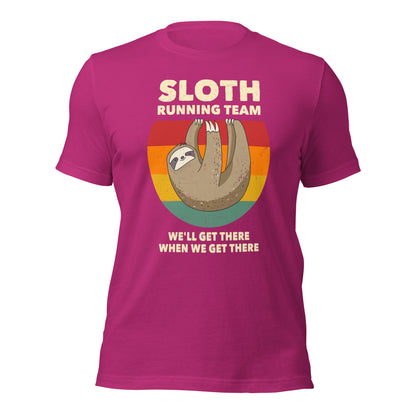 "Sloth Running Team" T-Shirt - Weave Got Gifts - Unique Gifts You Won’t Find Anywhere Else!