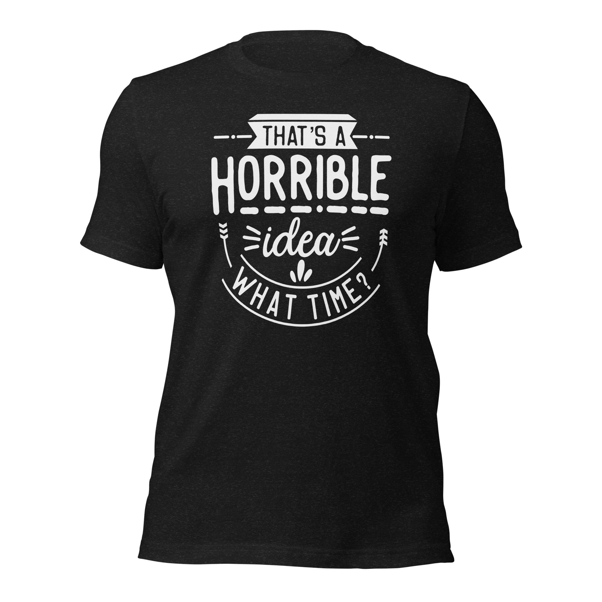 Lighthearted humor shirt in soft cotton fabric
