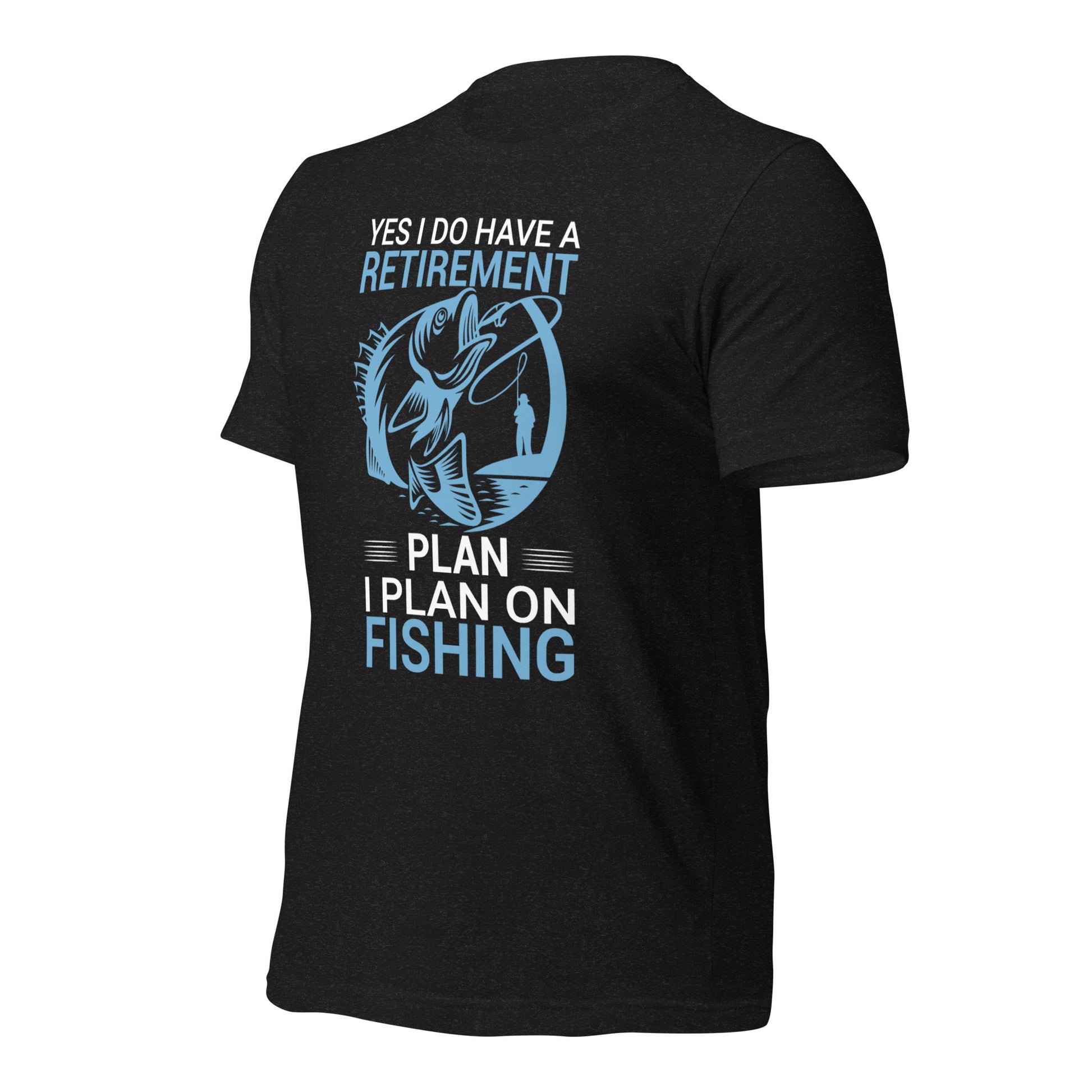 Comfortable retirement fishing t-shirt for men

