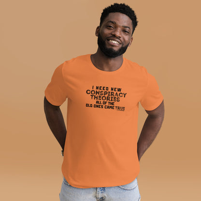 Hilarious conspiracy t-shirt perfect for conversations
