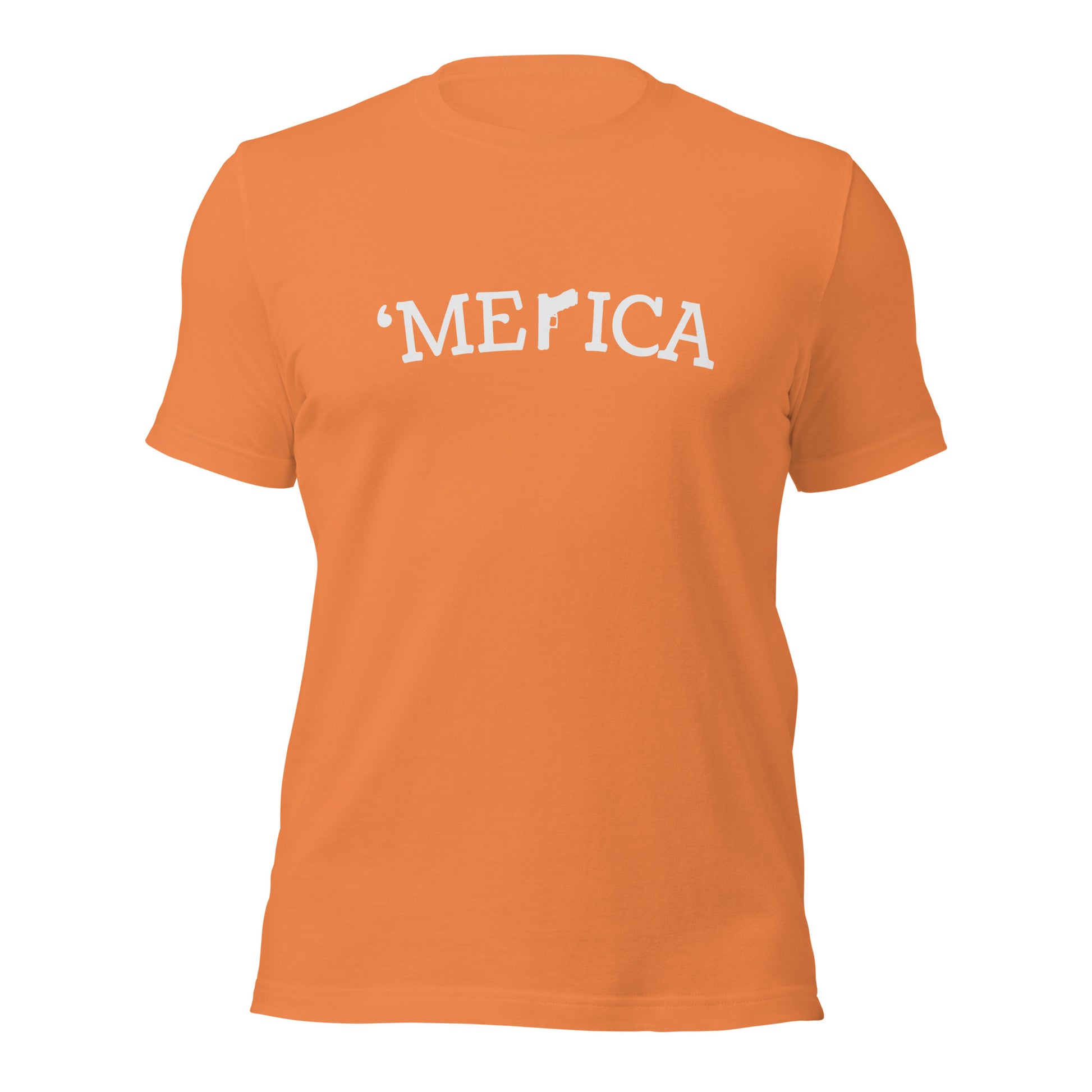 American gun owner shirt with unique Merica design
