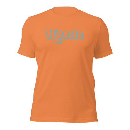 Durable hustle daily shirt with side-seamed construction

