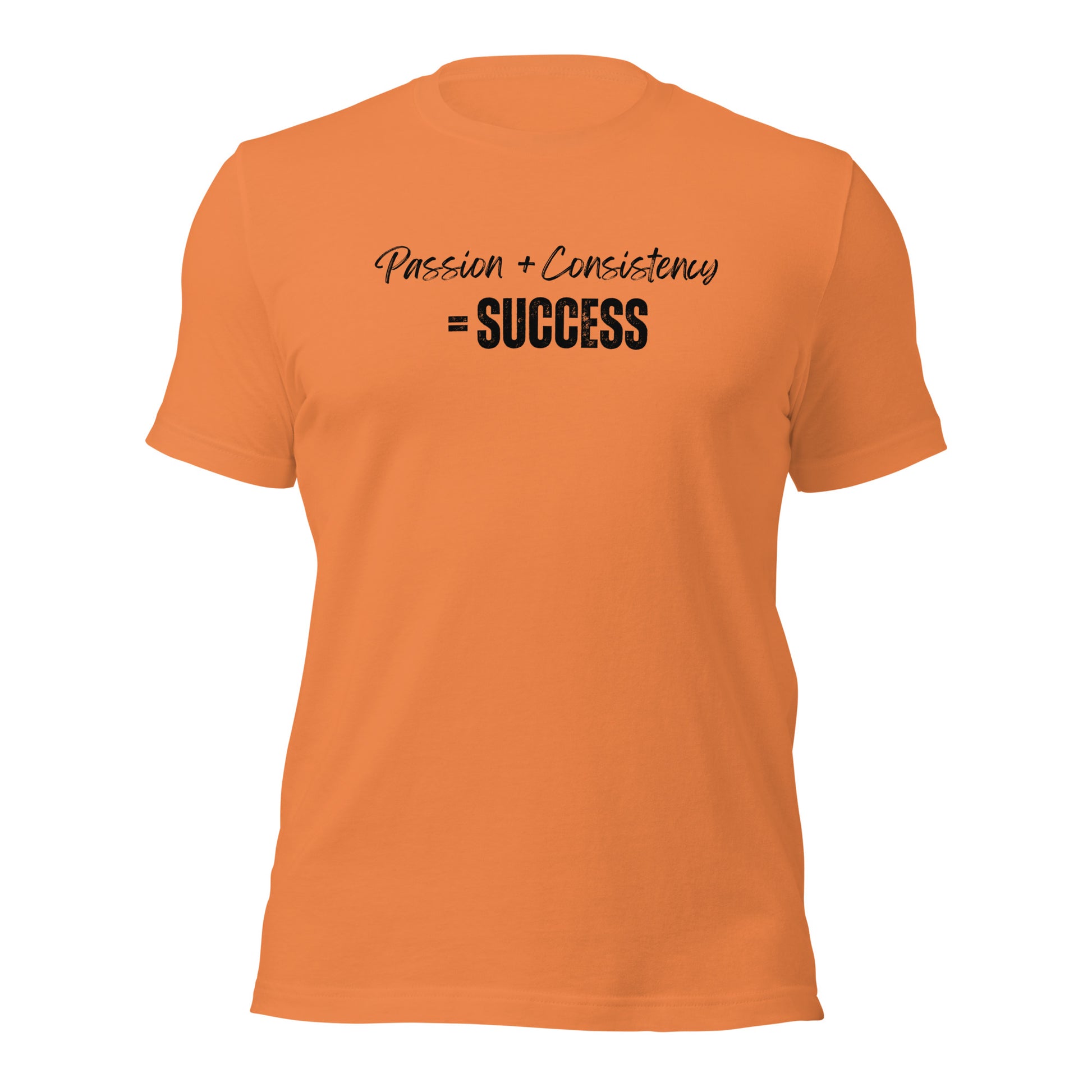 Passion and consistency shirt for athletes and business owners
