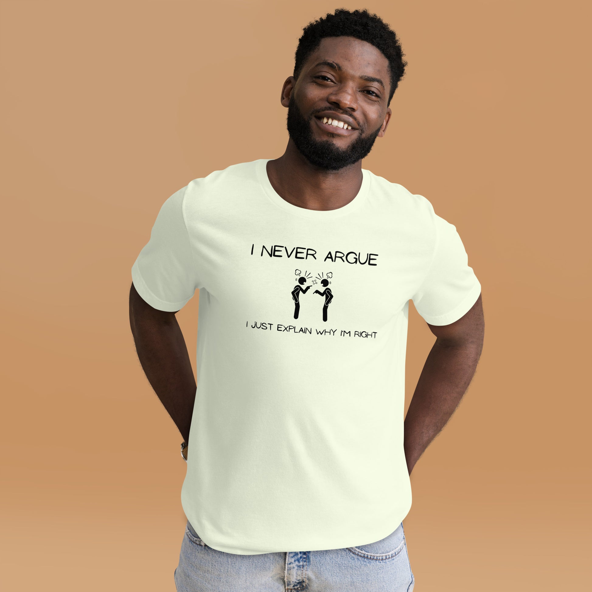 Statement t-shirt for witty, opinionated people
