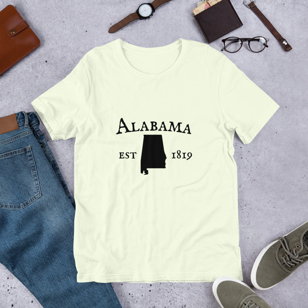 "Alabama Established In 1819" T-shirt - Weave Got Gifts - Unique Gifts You Won’t Find Anywhere Else!