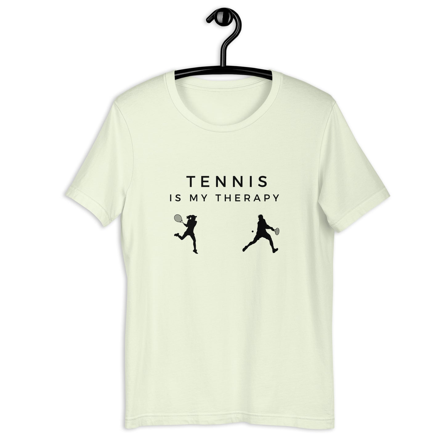 "Tennis Is My Therapy" T-Shirt - Weave Got Gifts - Unique Gifts You Won’t Find Anywhere Else!