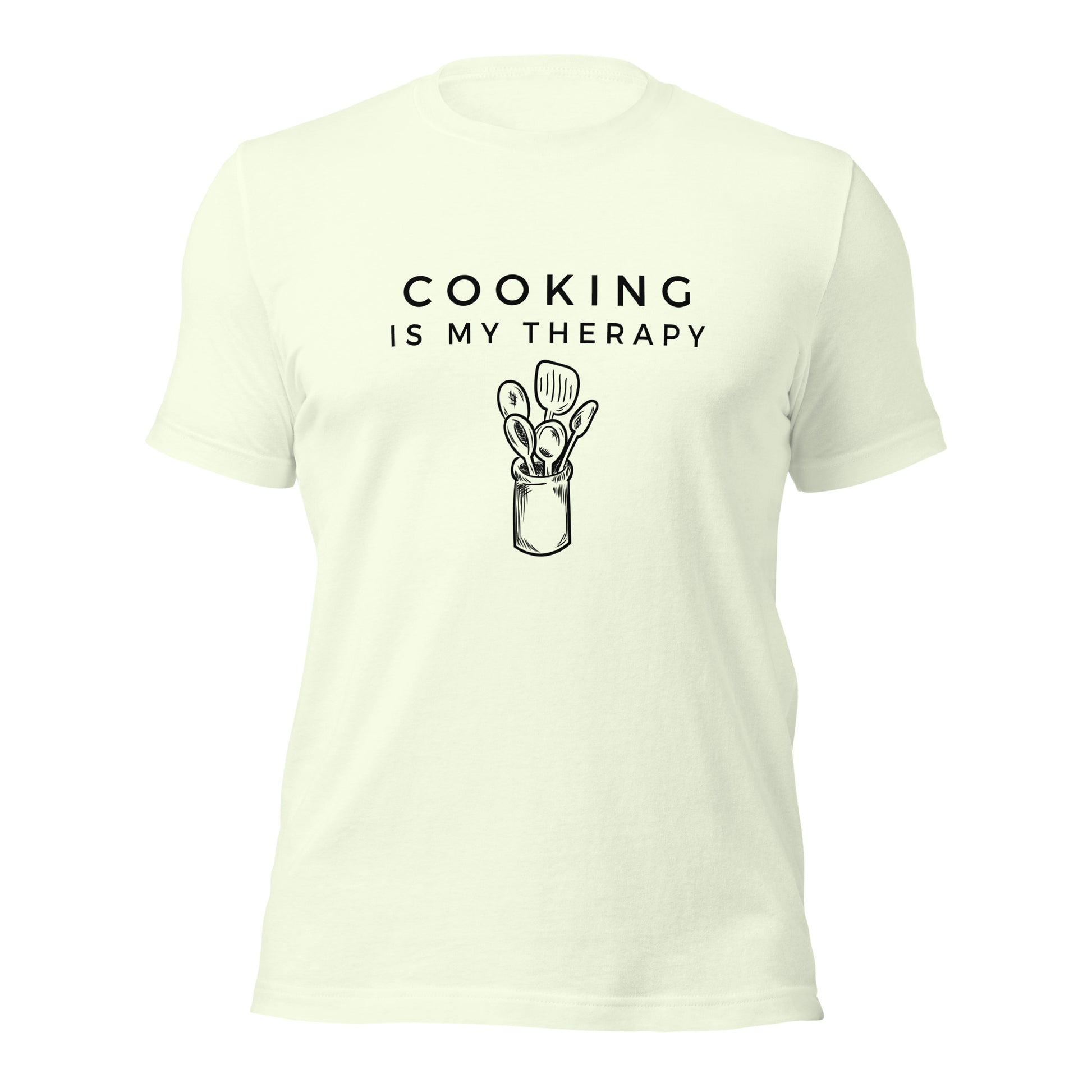 "Cooking Is My Therapy" T-Shirt - Weave Got Gifts - Unique Gifts You Won’t Find Anywhere Else!