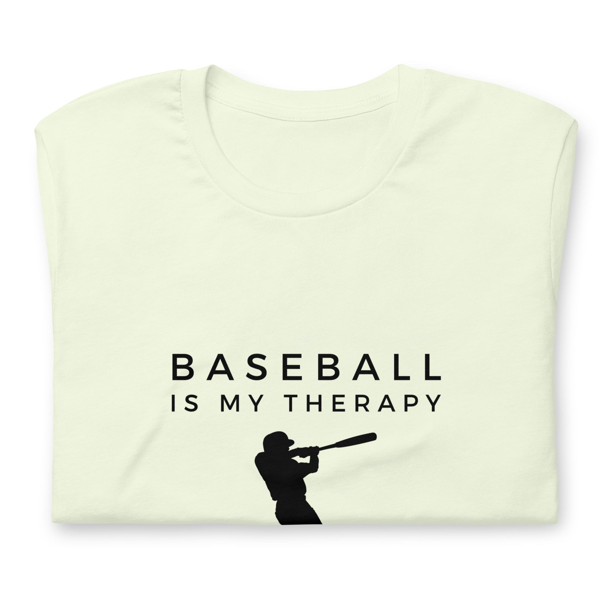 "Baseball Is My Therapy" T-Shirt - Weave Got Gifts - Unique Gifts You Won’t Find Anywhere Else!