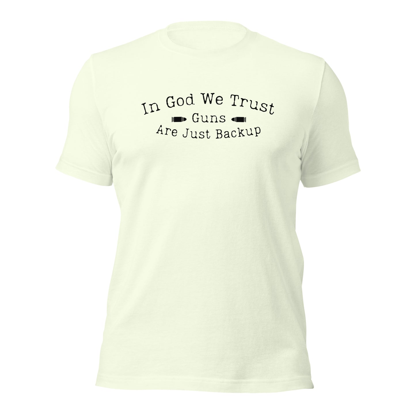 Faith and freedom t-shirt for patriotic Christians
