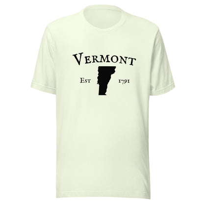 "Vermont Established In 1791" T-Shirt - Weave Got Gifts - Unique Gifts You Won’t Find Anywhere Else!